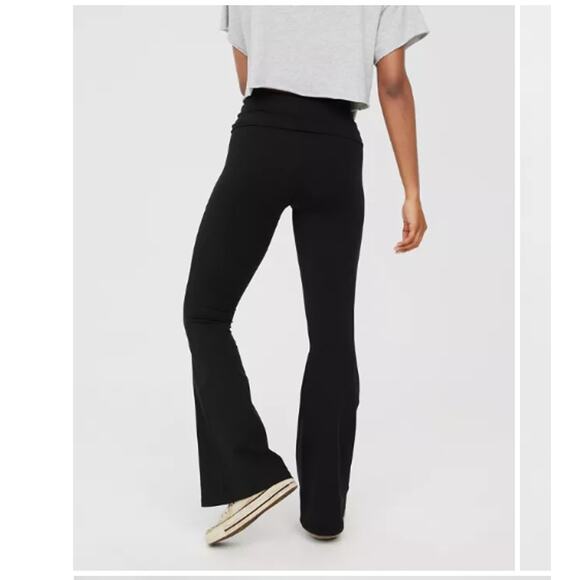 OFFLINE By Aerie The Hugger High Waisted Foldover Flare Legging XL - Picture 1 of 7